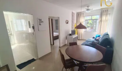 Apartamento com 1 dormitório à venda, 63 m² por R$ 290.000,00 - Tupi - Praia Grande/SP