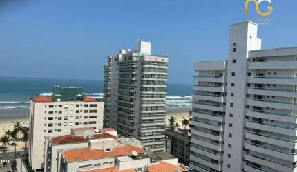 Apartamento com 3 dormitórios à venda, 121 m² por R$ 850.000,00 - Aviação - Praia Grande/SP