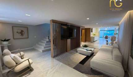 Casa com 3 dormitórios à venda, 425 m² por R$ 5.000.000,00 - Canto do Forte - Praia Grande/SP