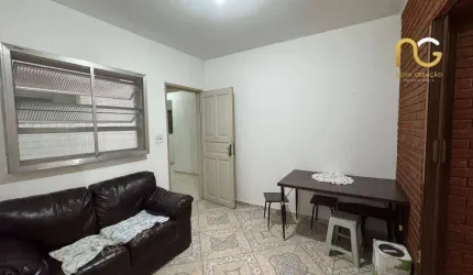 Apartamento com 1 dormitório à venda, 32 m² por R$ 230.000,00 - Canto do Forte - Praia Grande/SP