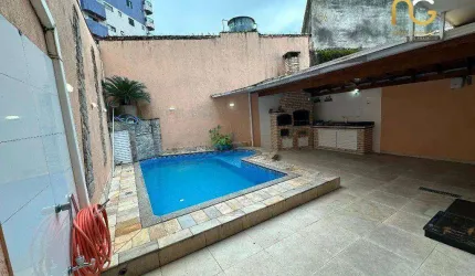 Sobrado de alto padrão com 3 suítes à venda, 219 m² por R$ 1.400.000 - Vilamar - Praia Grande/SP