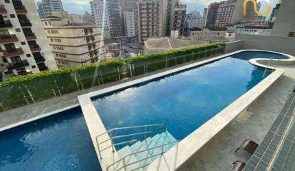 Apartamento com 2 dormitórios à venda, 73 m² por R$ 695.000,00 - Boqueirão - Praia Grande/SP