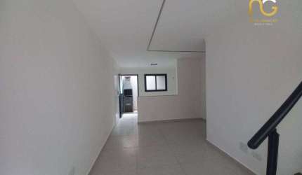 Sobrado com 2 dormitórios à venda, 63 m² por R$ 350.000,00 - Mirim - Praia Grande/SP