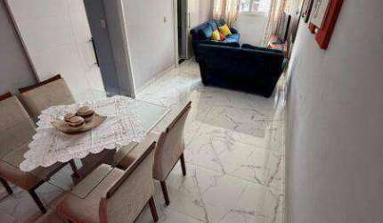 Apartamento com 2 dormitórios à venda, 73 m² por R$ 390.000,00 - Canto do Forte - Praia Grande/SP