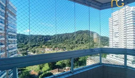 Apartamento com 2 dormitórios à venda, 61 m² por R$ 530.000,00 - Canto do Forte - Praia Grande/SP