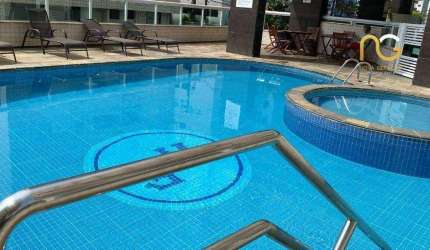 Apartamento 02 dormitorios 01 suite - Lazer completo - Alto Padrão - Bairro Aviação/Praia Grande-SP