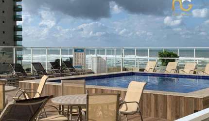 Apartamento com 2 dormitórios à venda, 86 m² por R$ 910.000,00 - Aviação - Praia Grande/SP