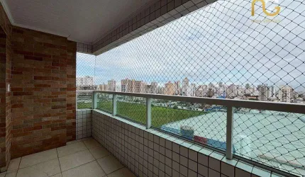 Apartamento com 2 dormitórios à venda, 59 m² por R$ 435.000,00 - Vila Guilhermina - Praia Grande/SP