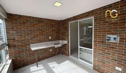 Apartamento com 2 dormitórios à venda, 72 m² por R$ 630.000,00 - Canto do Forte - Praia Grande/SP