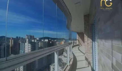 Cobertura com 4 dormitórios à venda, 218 m² por R$ 2.498.000,00 - Vila Guilhermina - Praia Grande/SP