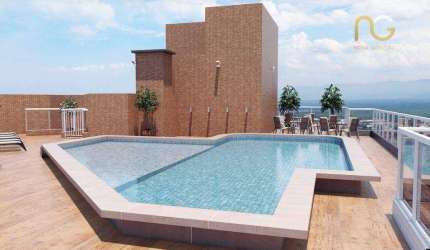 Apartamento à venda, 73 m² por R$ 717.000,00 - Vila Guilhermina - Praia Grande/SP