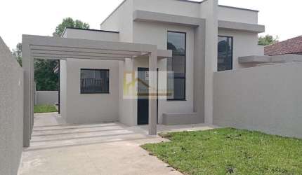 Casa para Venda em Colombo, São Dimas, 3 dormitórios, 1 suíte, 2 banheiros, 2 vagas