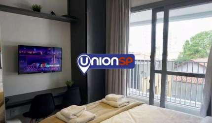 Studio com 1 dormitório à venda, 20 m² por R$ 386.000- Brooklin - São Paulo/SP