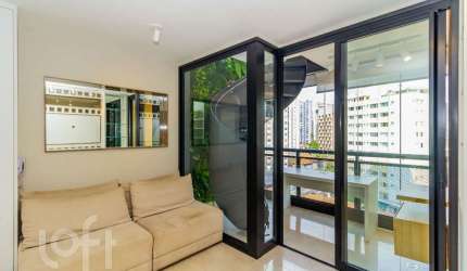 Apartamento à venda em Vila Olímpia com 63 m², 1 quarto, 1 suíte, 1 vaga
