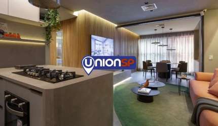 Apartamento com 2 dormitórios à venda, 93,68m² por R$ 1.840.615,74- Pinheiros - São Paulo/SP
