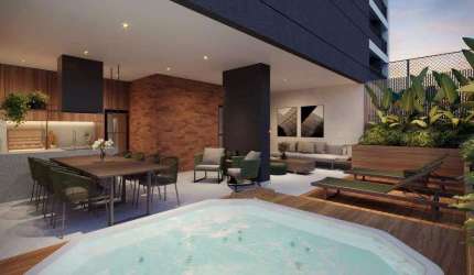 Apartamento com 1 dormitório à venda, 31 m² - Brooklin - São Paulo/SP