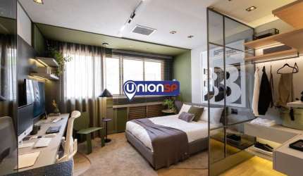 Apartamento Studio à venda, por R$ 510.000,00 - Moema - São Paulo/SP