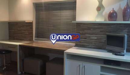 Apartamento com 1 dormitório à venda, 30 m² por R$ 482.300,00 - Brooklin - São Paulo/SP