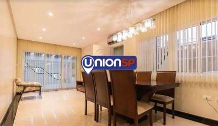 Sobrado com 4 dormitórios à venda, 220 m² por R$ 1.600.000 - Granja Julieta - São Paulo/SP