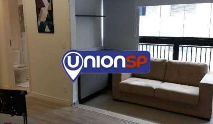 Apartamento com 1 dormitório à venda, 36 m² por R$ 550.000,00 - Campo Belo - São Paulo/SP