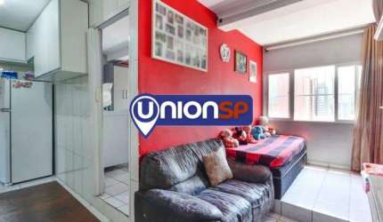 Apartamento com 1 dormitório à venda, 45 m² - Santa Cecília - São Paulo/SP
