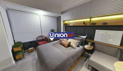 Studio com 1 dormitório à venda, 24 m² por R$ 305.000 - Brooklin - São Paulo/SP