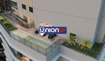 Apartamento com 1 dormitório à venda, 35 m² por R$ 573.140,00 - Campo Belo - São Paulo/SP
