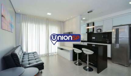 Apartamento com 1 dormitório à venda, 50 m² - Chácara Santo Antônio - São Paulo/SP