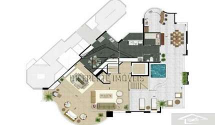 APARTAMENTO 4 SUÍTES-6 VAGAS- 333M2 - JD ANALIA FRANCO!!