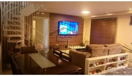 COBERTURA  LINDA 3 DORMS-3 WC-2 VAGAS- 146 m² NO TATUAPÉ !!