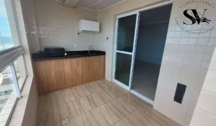 VENDO APARTAMENTO Á 30 METROS DA PRAIA, VISTA PARA O MAR, 01 DORMITÓRIO, GARAGEM, PISCINA, ACADEMIA, SALÃO DE FESTAS E PORTARIA 24 HORAS.