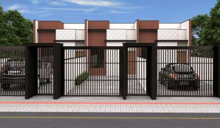 Geminado planta baixa com 4.4 de abertura, possui 2 quartos.