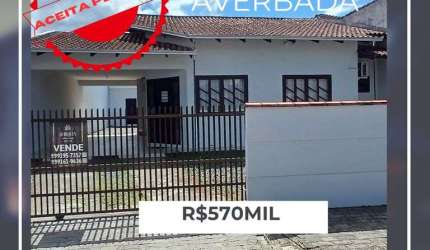 CASA AVERBADA SEMI MOBILIADA NO GUANABARA COM SUITE +2QUARTOS .
