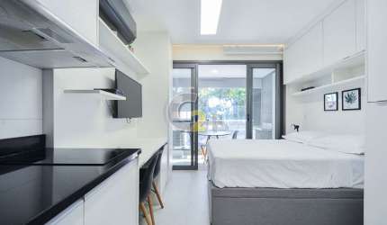 Apartamento Studio à venda na Vila Madalena com 1 quarto e sem vaga de garagem