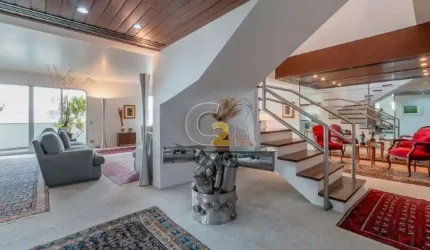 Cobertura duplex em Higienópolis com 5 quartos, 2 suítes e 6 vagas