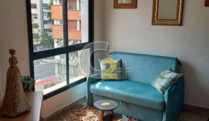 Apartamento Studio à venda no Centro, República, 1 quarto, 1 vaga, mobiliado