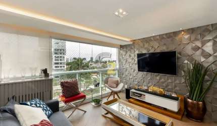 Apartamento à venda no Campo Belo com 2 quartos, sendo 1 suite e 2 vagas