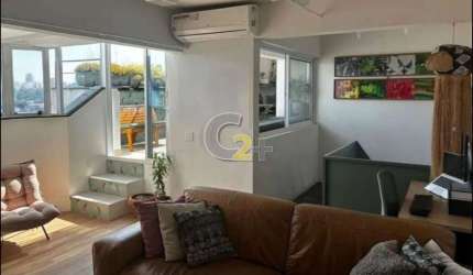 Cobertura à venda em Pinheiros com 1 suite e 1 vaga