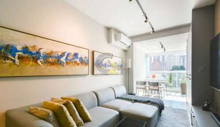 Apartamento à venda no Paraíso com 1 quarto e 1 vaga