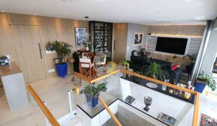 Cobertura  à venda em Pinheiros com 1 quartos, 1 suite, 2 vaga