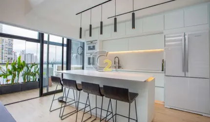 Apartamento Mobiliado à venda no Campo Belo com 2 quartos, 1 Suíte, 2 vagas
