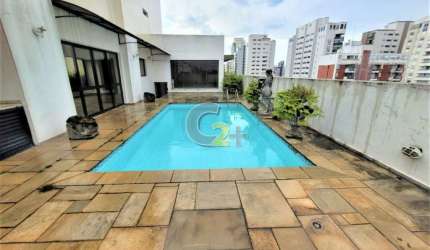 COBERTURA EM MOEMA   4D 4  SUÍTES 4 VAGAS, PISCINA E CHURRASQUEIRA!