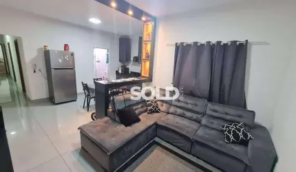 Casa com 3 dormitórios à venda, 90 m² por R$ 370.000,00 - Vila Hípica - Franca/SP