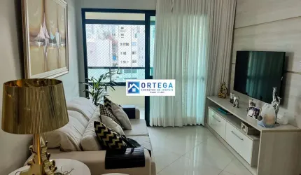 Apartamento com 2 suítes, reformado e mobiliado, Jd. Apipema, Salvador-BA