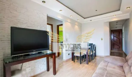 Apartamento com 2 Quartos para Comprar, 68m² - Vila Homero Thon, Santo André/SP.
