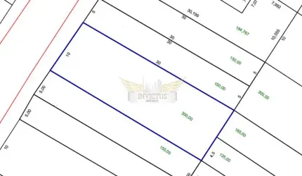 Terreno Residencial para Comprar, 300m² - Jardim Santo Antônio, Santo André/SP.