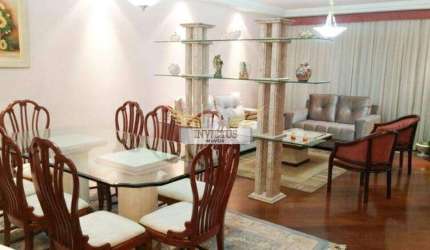 Apartamento com 3 Suítes no Condomínio Treviso para Comprar, 190m² - Vila Bastos, Santo André/SP.