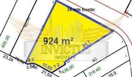 Terreno à Venda, 924m² - Vila Santa Teresa, Santo André/SP