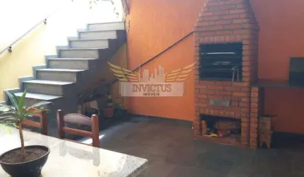 Sobrado com 3 Suítes para Comprar, 268m² - Vila Curuça, Santo André/SP.