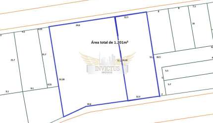 Terreno Residencial para Comprar, 1.201m² - Bairro Silveira, Santo André/SP.
